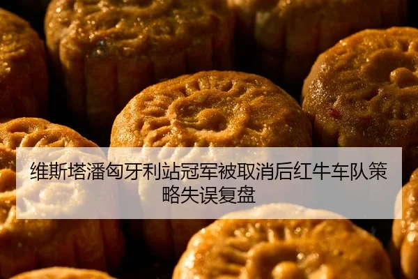 维斯塔潘匈牙利站冠军被取消后红牛车队策略失误复盘